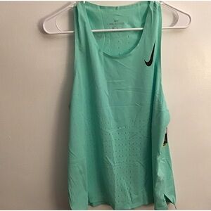 NEW Nike Aeroswift Running Singlet Tank Top CZ9385-342  Size Large